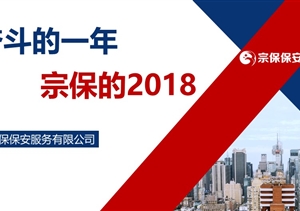 奮斗的一年，宗保的2018